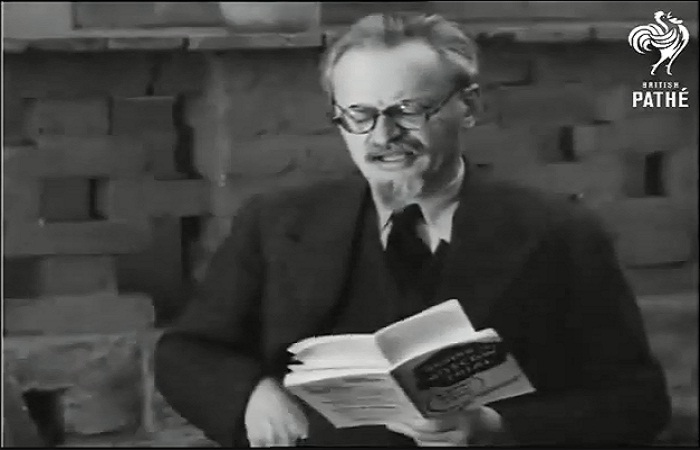 [Video] Discurso de Trotsky a su llegada a México