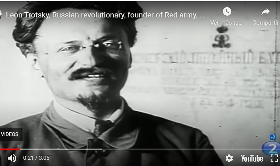 (Video) Trotsky, revolucionario ruso, fundador del Ejército Rojo