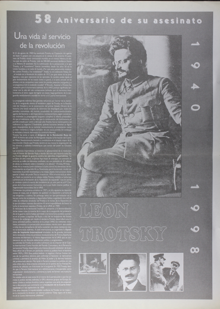 Homenaje a León Trotsky