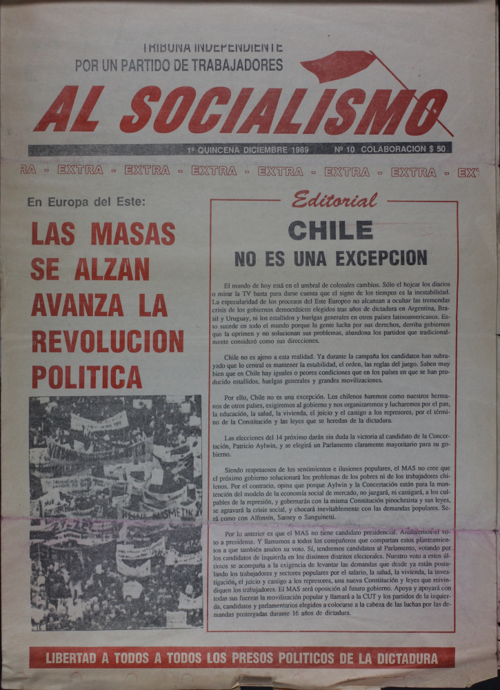 Al Socialismo Nro. 10