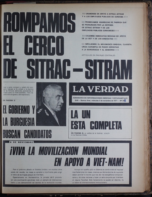 La Verdad (1965-1972)
