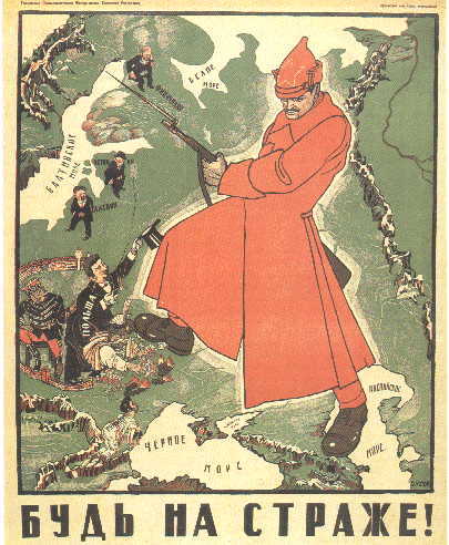 Poster de la guerra civil, 1919
