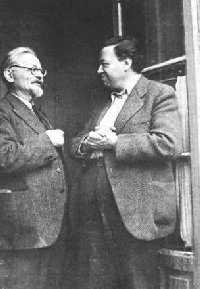 Con Diego Rivera en México, 1940