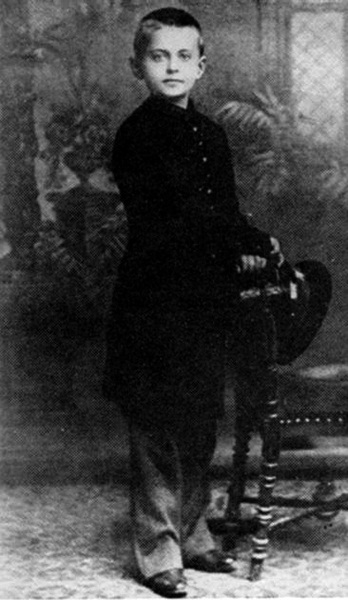 Lev Bronstein en 1888