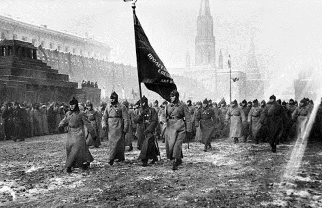 Décimo aniversario de la revolución, 7 de noviembre de 1927. 