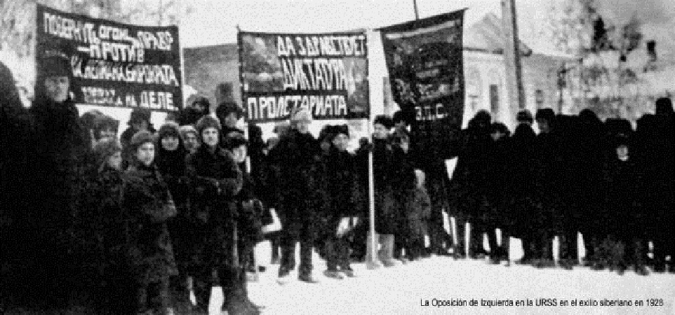La Oposición de Izquierda en el destierro (1928)