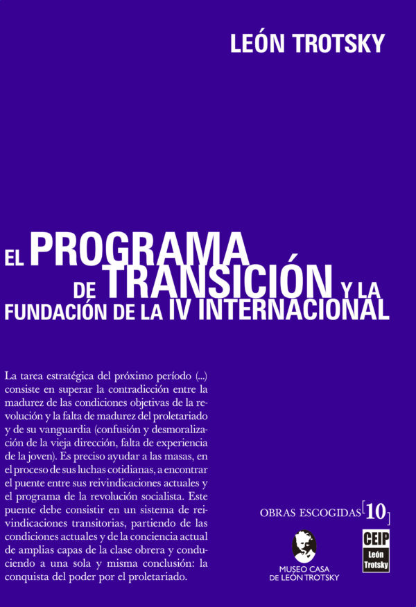 Presentación a El programa de Transición y la IV Internacional