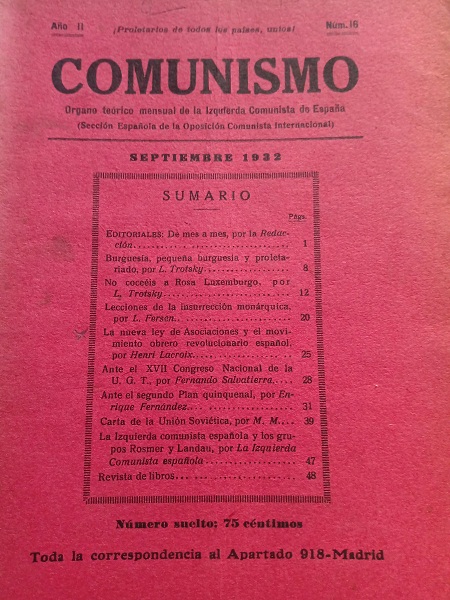 Comunismo Nro 18