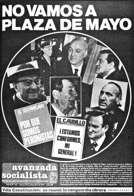 Avanzada Socialista (1972 a 1975)