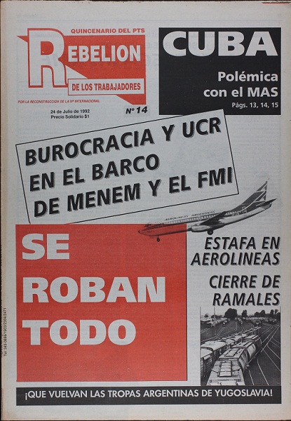 Rebelión de los Trabajadores (1991-1996)