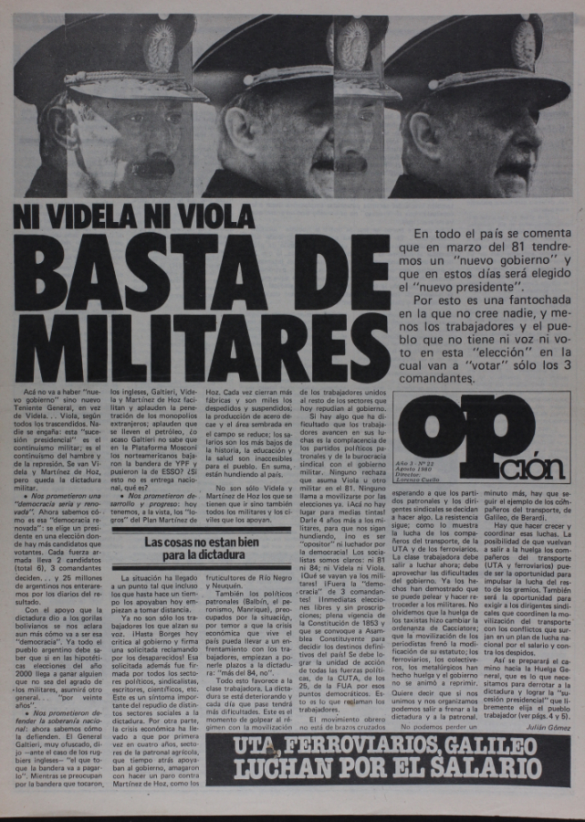 Opción (1977-1981)