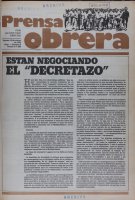 Prensa Obrera Año 1 Nro 9