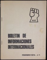 Boletín de Informaciones Internacionales Nro. 1